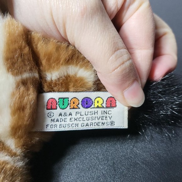 Aurora Busch Gardens Giraffe Plush Stuffed Animal Zoo Plushie Safari Stuffie - Picture 7 of 10